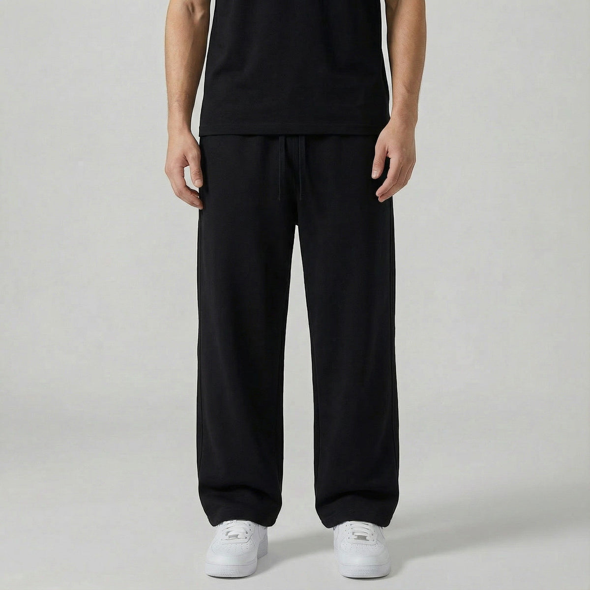 Pantalon en coton jambe droite pour le quotidien homme – Abriès