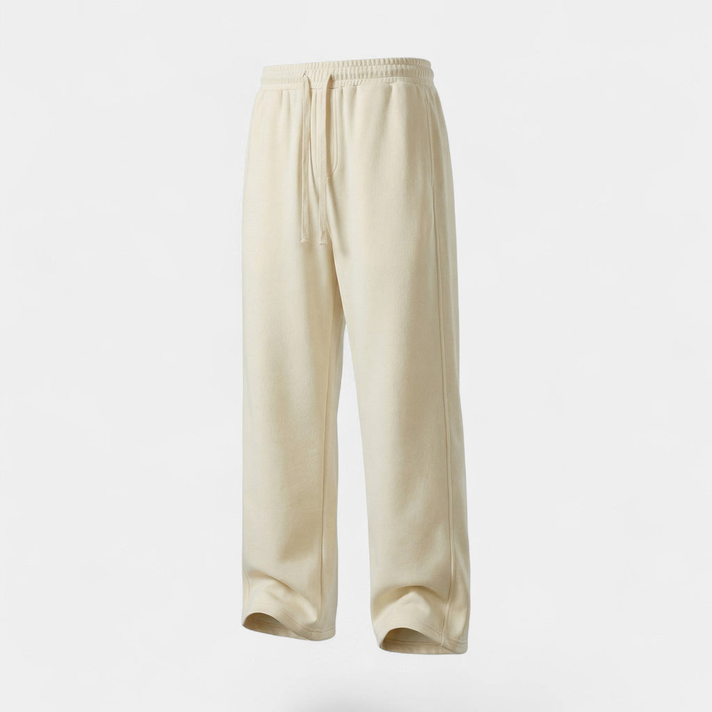 Pantalon en coton jambe droite pour le quotidien homme – Abriès