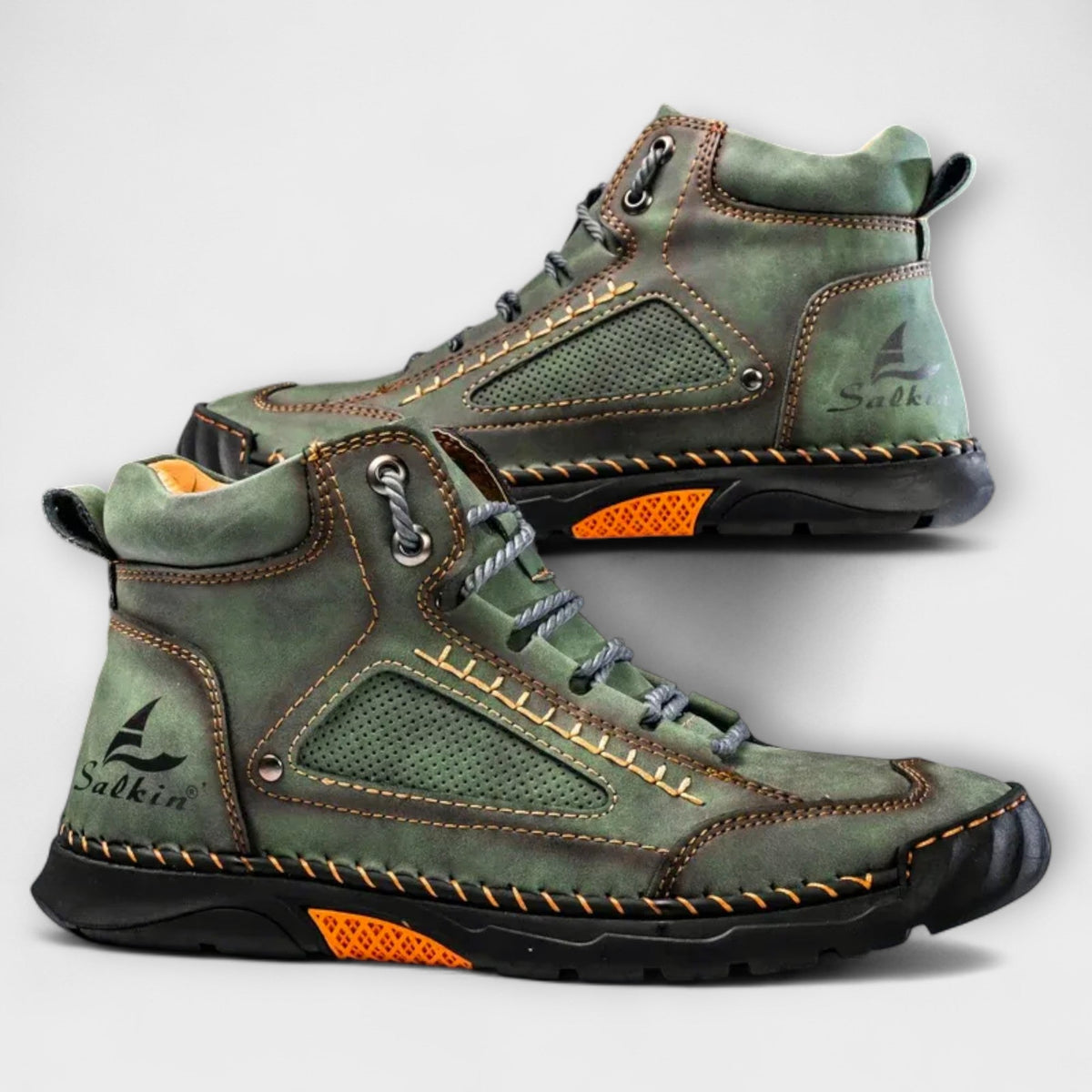 Chaussures en cuir à lacets confort orthopédique style élégant soutien homme – Madiran