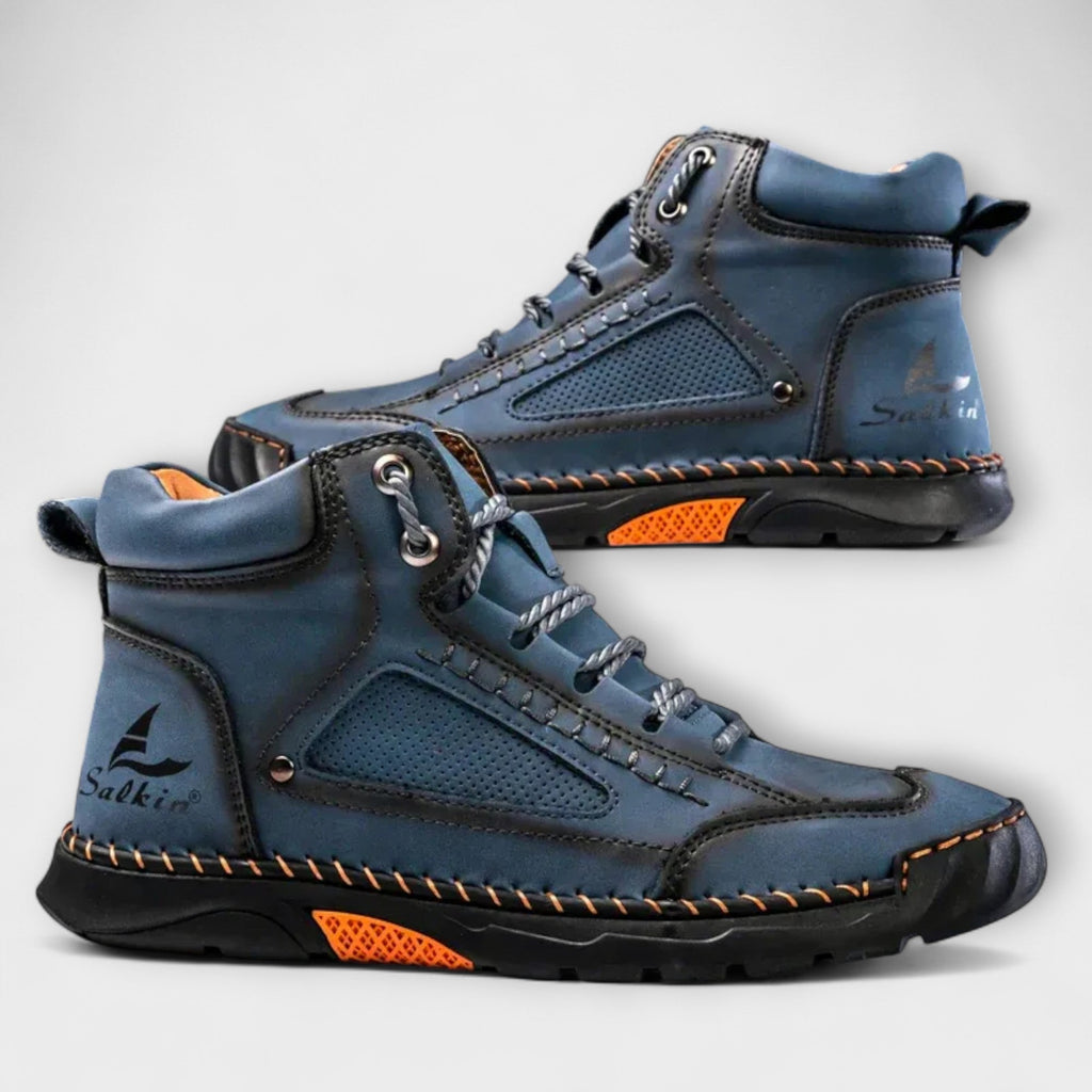 Chaussures en cuir à lacets confort orthopédique style élégant soutien homme – Madiran
