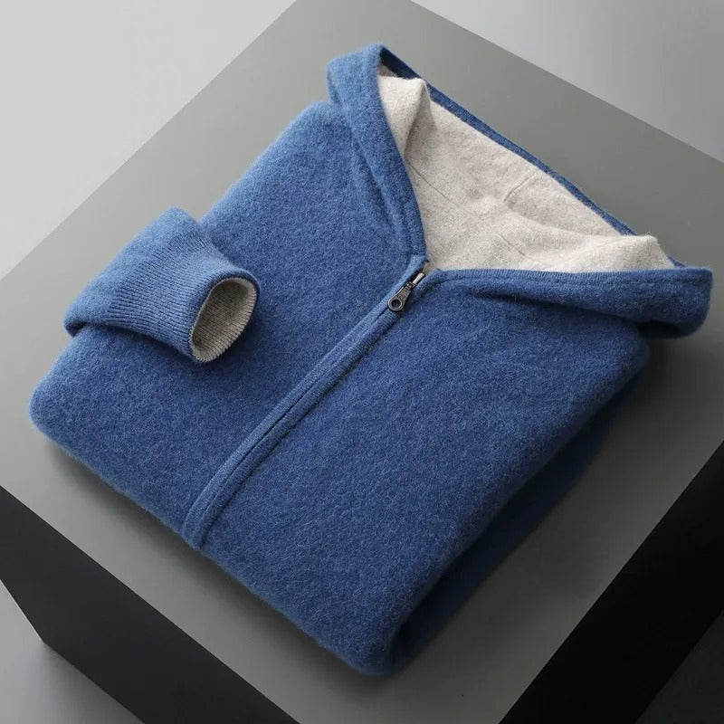 Sweat à capuche en maille douce