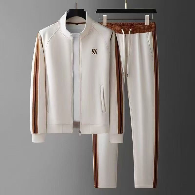 Costume sportif deux pièces veste et pantalon souple homme – Volnay