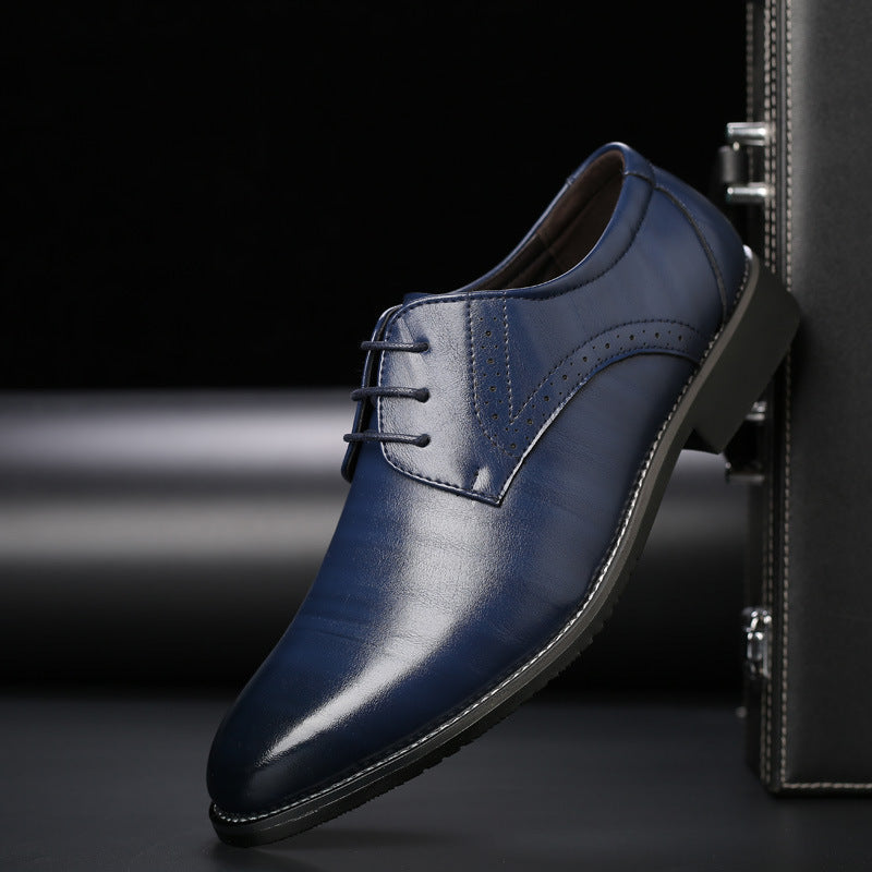 Chaussures richelieu brogue à lacets habillées homme – Chémery