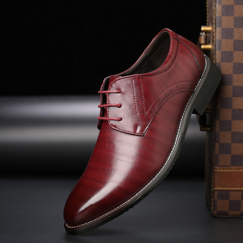 Chaussures richelieu brogue à lacets habillées homme – Chémery