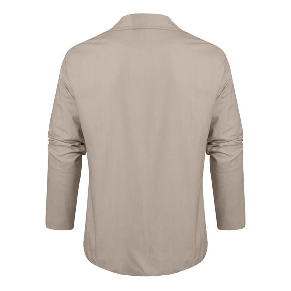 Veste en lin décontractée au style intemporel à la finition soignée homme – Ancelle