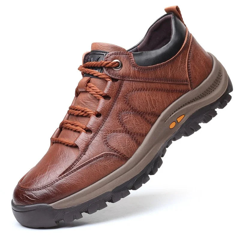 Chaussures confort en cuir semelle orthopédique homme – Vougeot