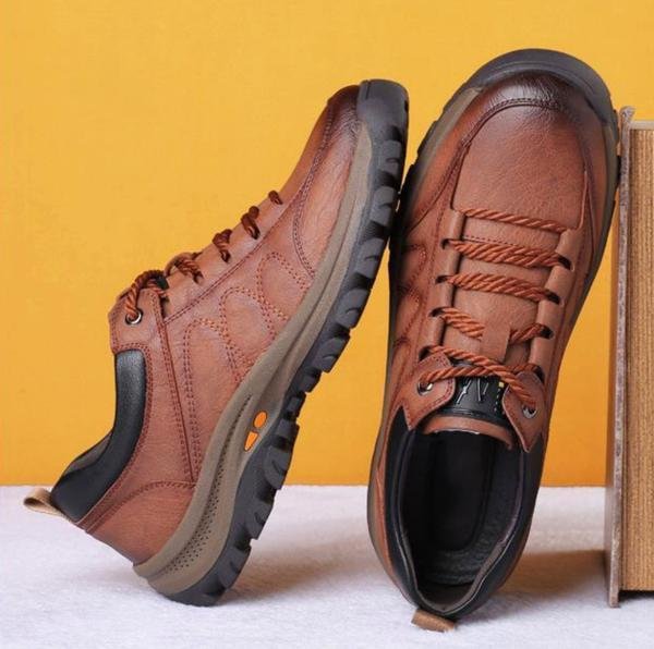 Chaussures confort en cuir semelle orthopédique homme – Vougeot