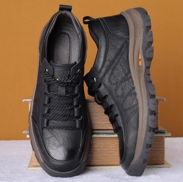 Chaussures confort en cuir semelle orthopédique homme – Vougeot