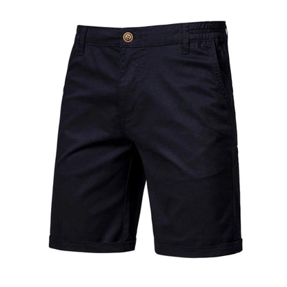 Short chino à taille élastique coupe smart casual ajustée homme – Mussidan