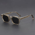 Lunettes de soleil rétro monture angulaire verres teintés homme – Donzy