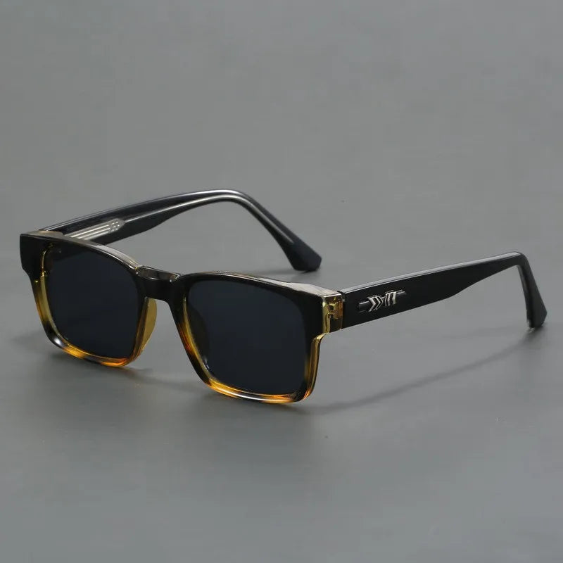 Lunettes de soleil monture carrée verres teintés homme – Santenay