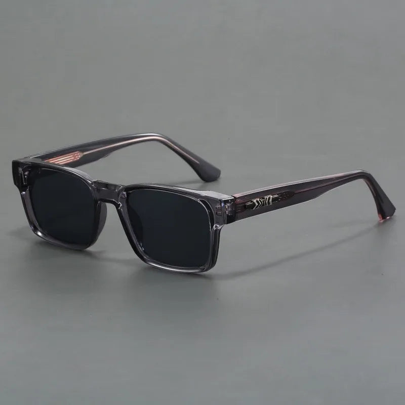 Lunettes de soleil monture carrée verres teintés homme – Santenay