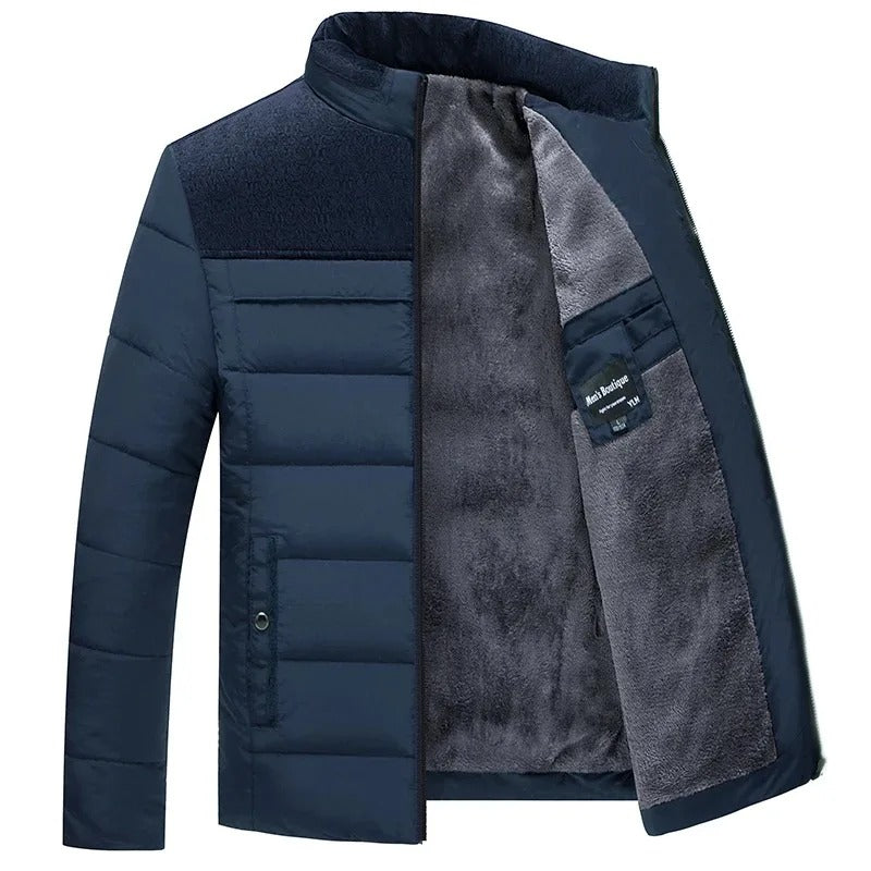 Veste d'hiver doublée polaire