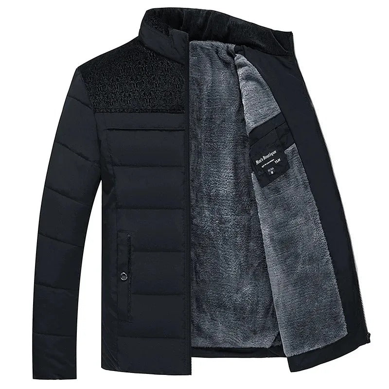 Veste d'hiver doublée polaire