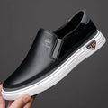 Mocassins en cuir urbains à enfiler coupe sobre et soignée homme – Cazaux
