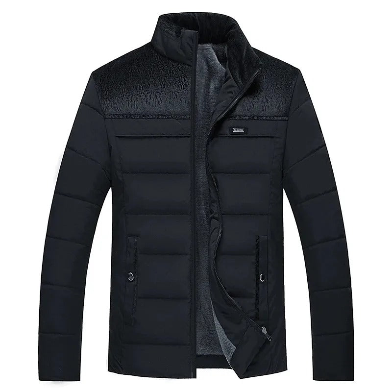 Veste d'hiver doublée polaire