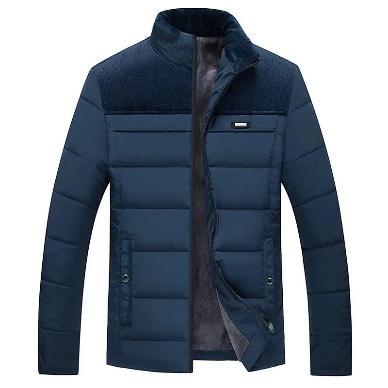Veste d'hiver doublée polaire