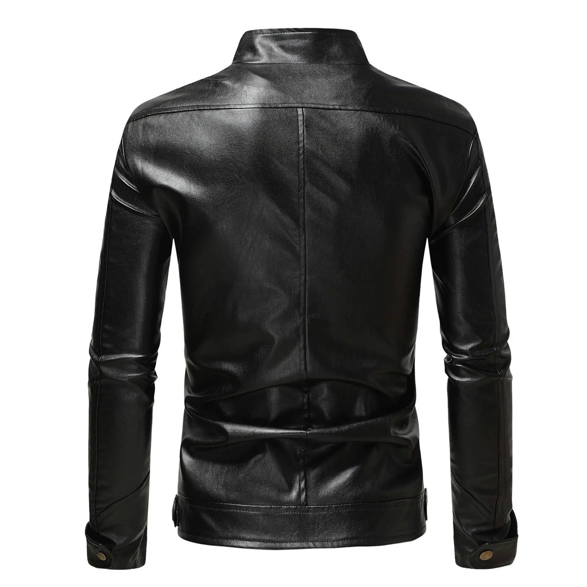 Veste effet cuir souple allure urbaine