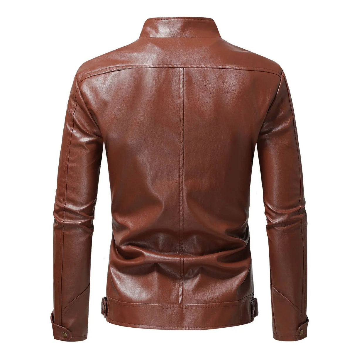Veste effet cuir souple allure urbaine