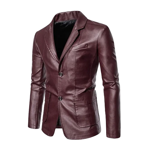 Blouson effet cuir de ville