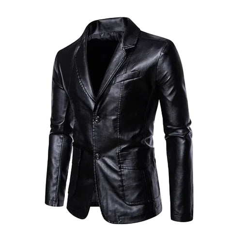 Blouson effet cuir de ville