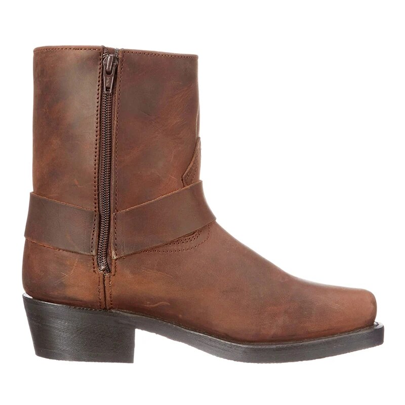 Bottes western en cuir style cowboy et confort moderne homme – Brignogan