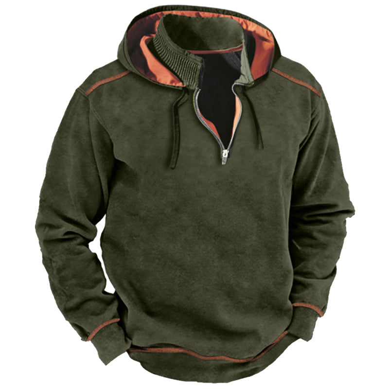 Pull à capuche thermique chaud coupe fonctionnelle homme – Clécy