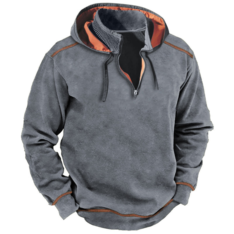 Pull à capuche thermique chaud coupe fonctionnelle homme – Clécy