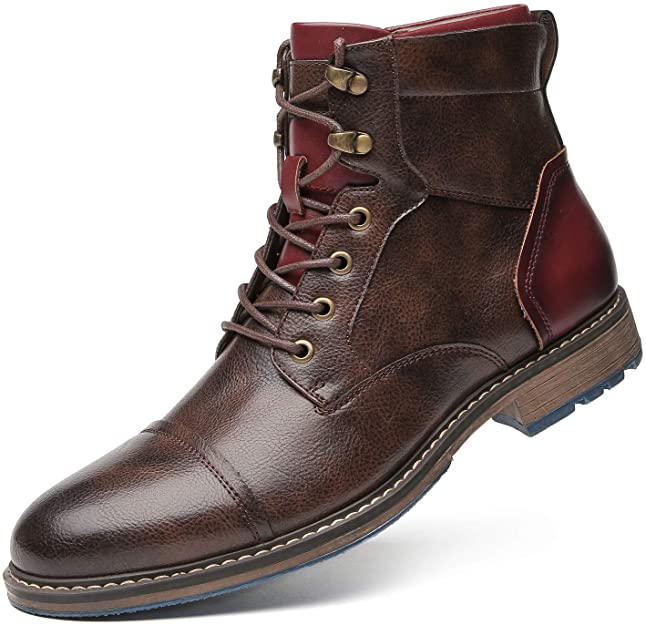 Bottines richelieu artisanales en cuir souple lacées homme – Meursault