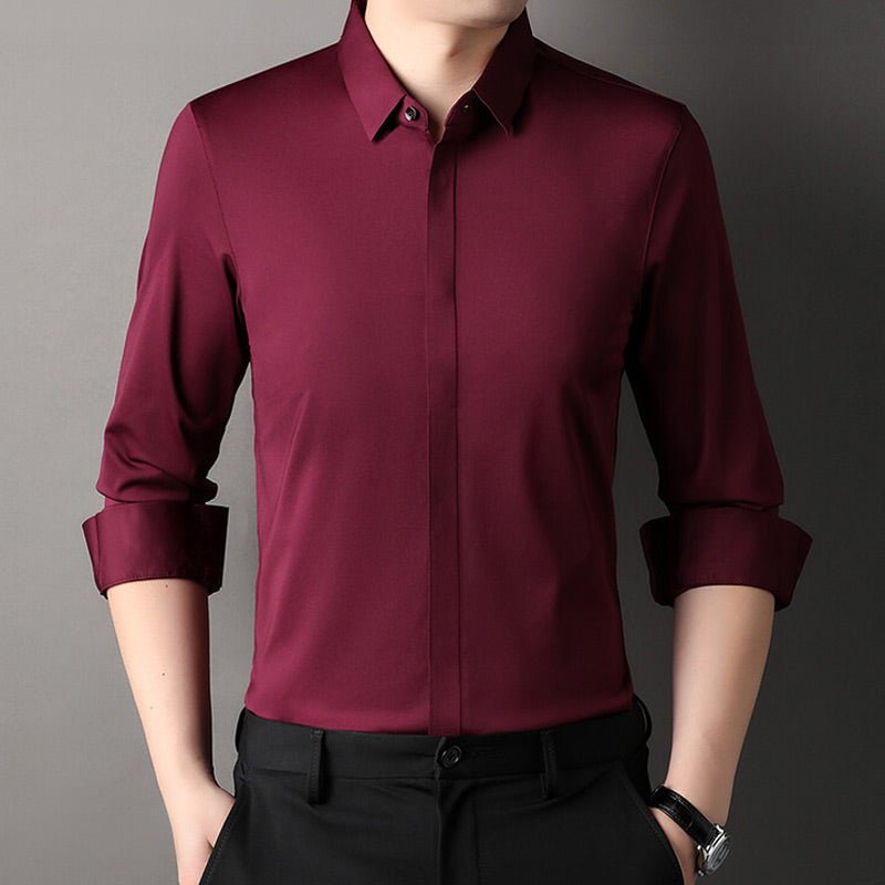 Chemise extensible coupe légèrement ajustée