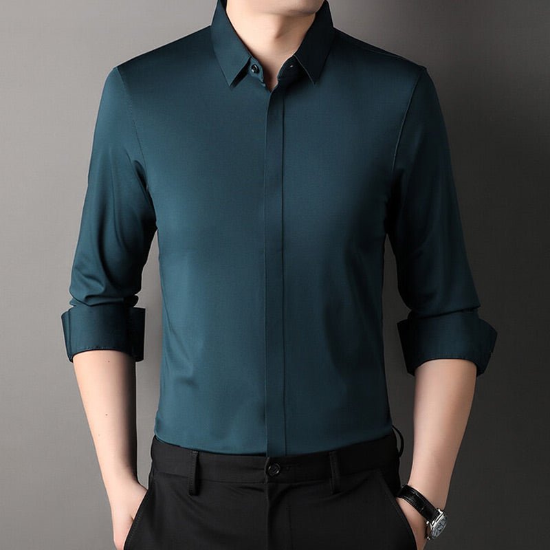 Chemise extensible coupe légèrement ajustée