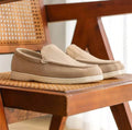 Mocassins bout rond empeigne mate sans lacets homme – Chambolle