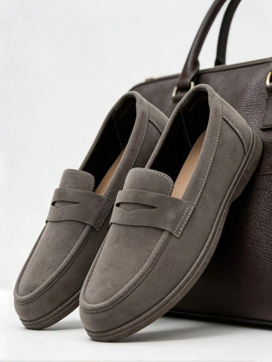 Mocassins à bride empeigne mate au style intemporel homme – Longchamp