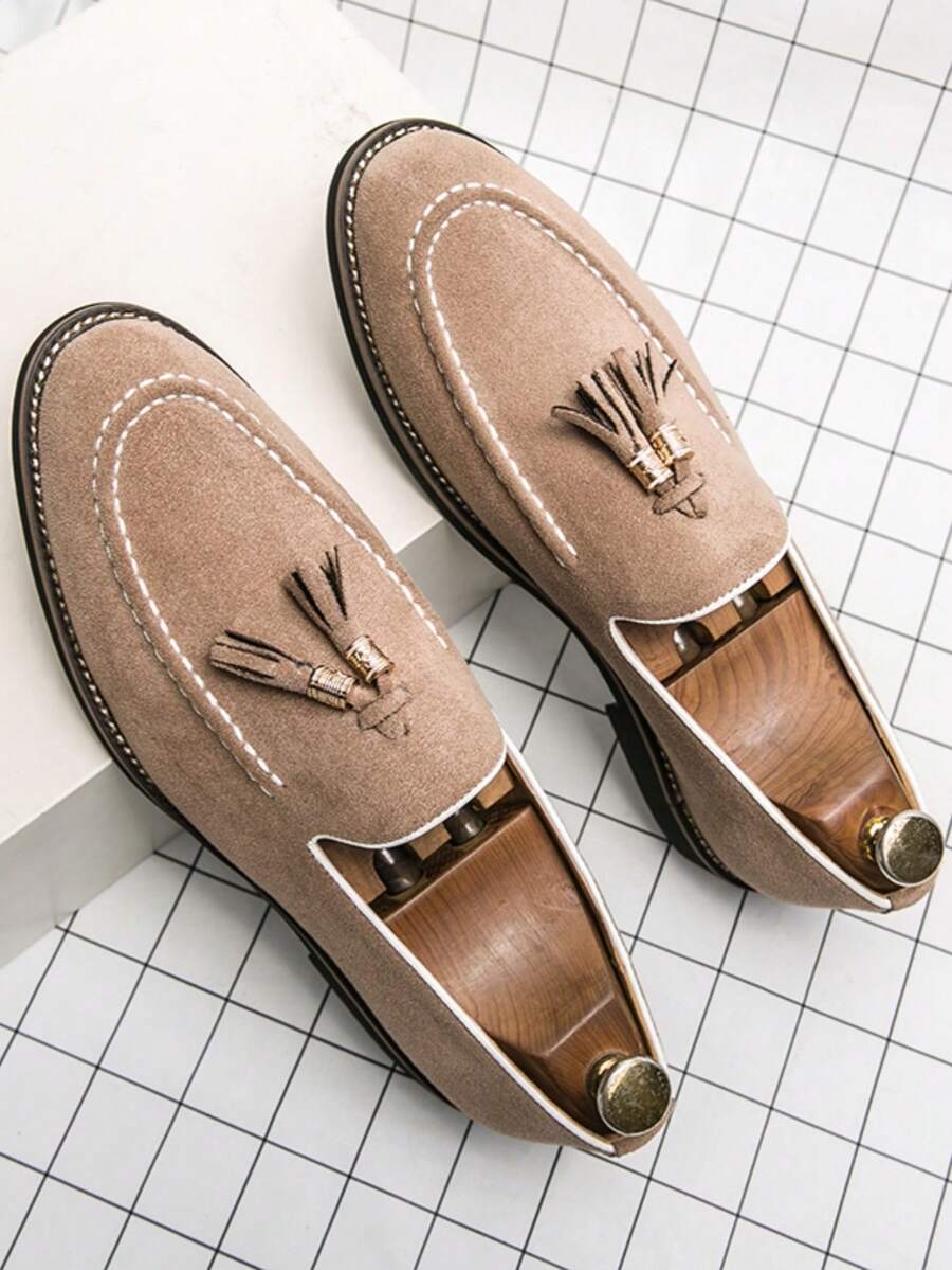 Mocassins à bride sur le dessus à la finition soignée homme – Gassin