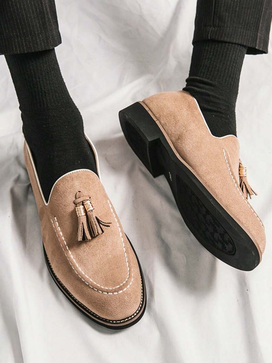 Mocassins à bride sur le dessus à la finition soignée homme – Gassin