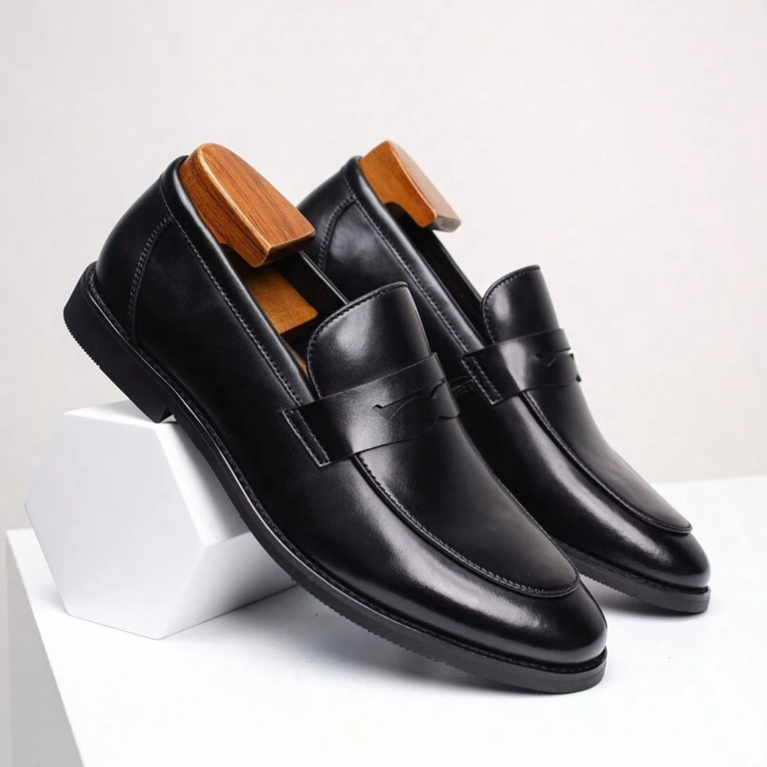 Mocassins classiques à bride bout allongé au style intemporel homme – Maillot