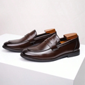 Mocassins classiques à bride bout allongé au style intemporel homme – Maillot