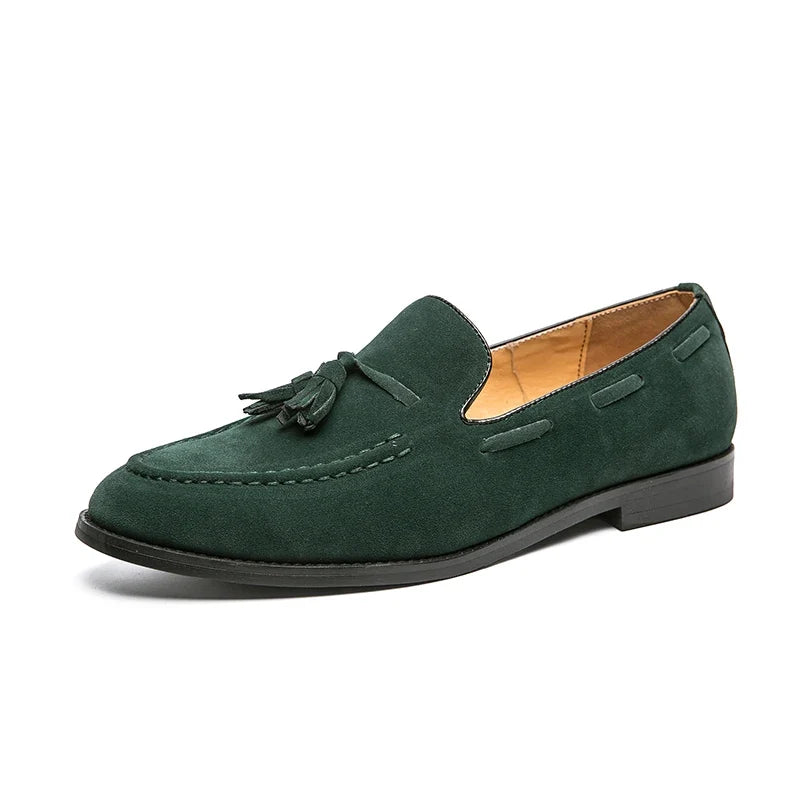 Mocassins à pampilles dessus structuré sans lacets homme – Culan