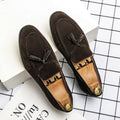 Mocassins à pampilles dessus structuré sans lacets homme – Culan