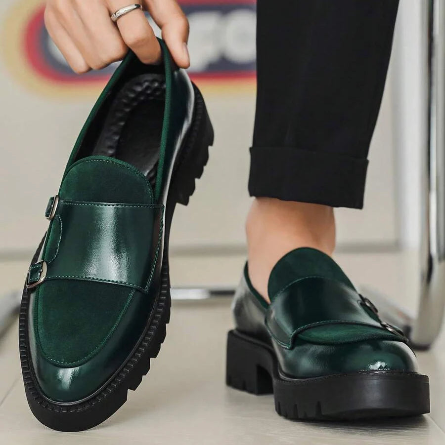 Mocassins à double boucle au style intemporel homme – Cannes-la-Bocca