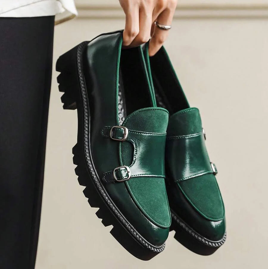 Mocassins à double boucle au style intemporel homme – Cannes-la-Bocca