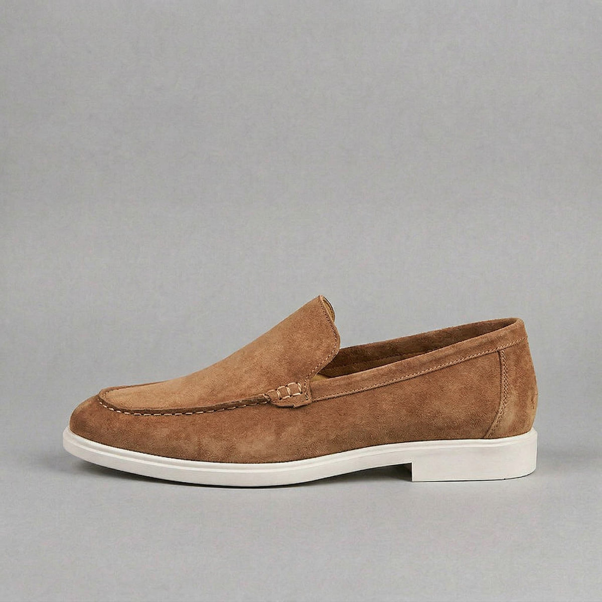 Mocassins en daim à enfiler au style intemporel homme – Fabert