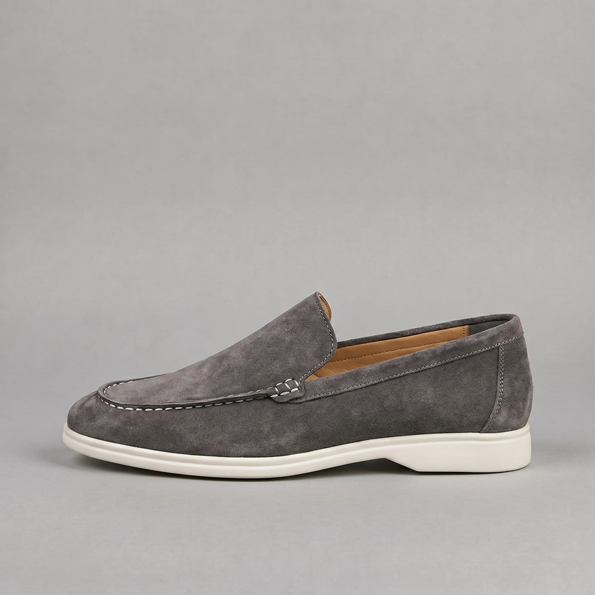 Mocassins en daim à enfiler au style intemporel homme – Fabert