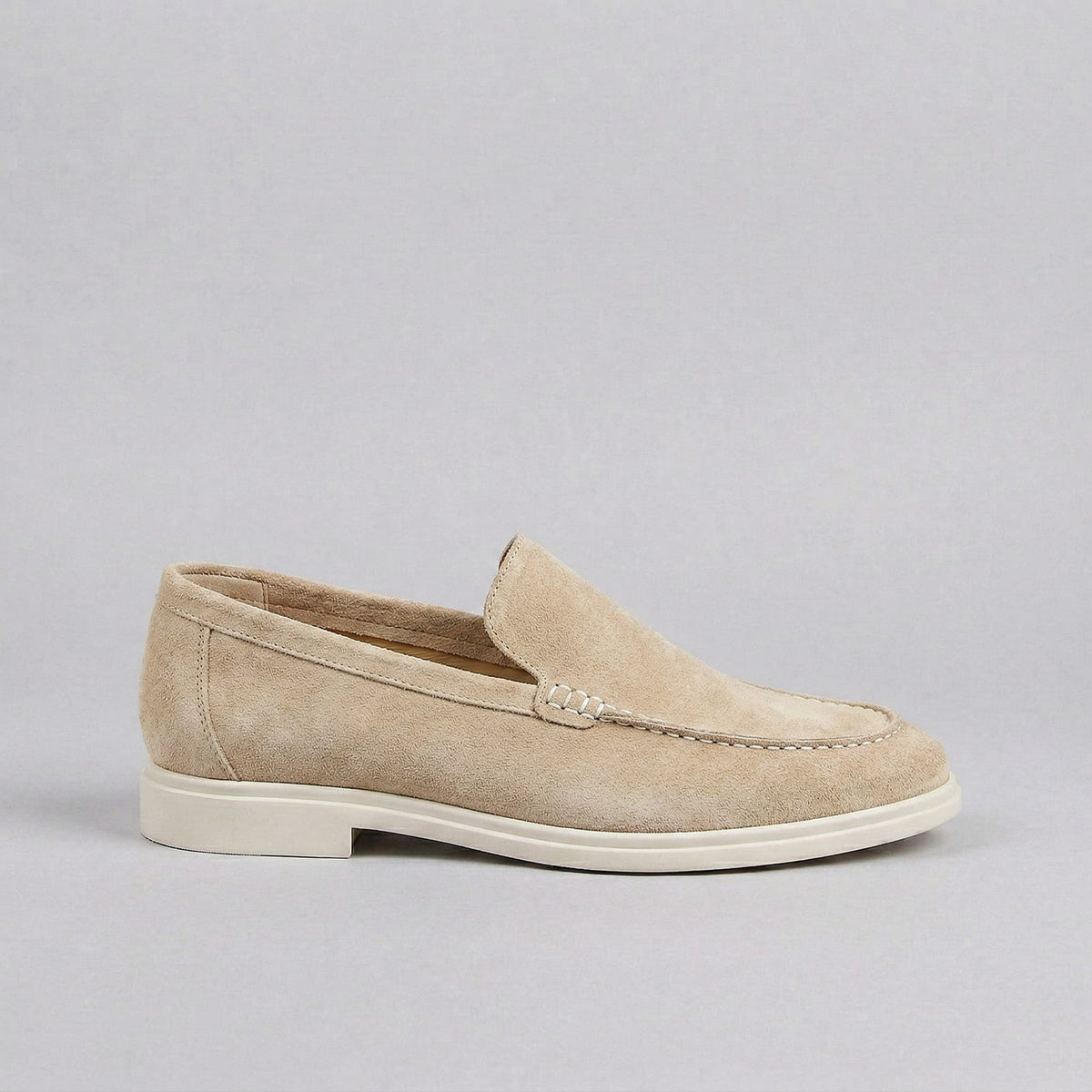 Mocassins en daim à enfiler au style intemporel homme – Fabert