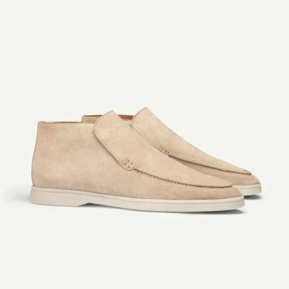 Mocassins montants sans lacets souple et semelle plate légère homme – Vannes