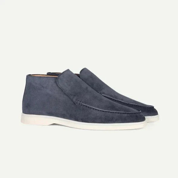 Mocassins montants sans lacets souple et semelle plate légère homme – Vannes