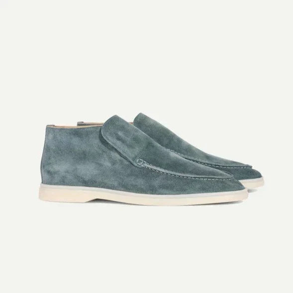 Mocassins montants sans lacets souple et semelle plate légère homme – Vannes