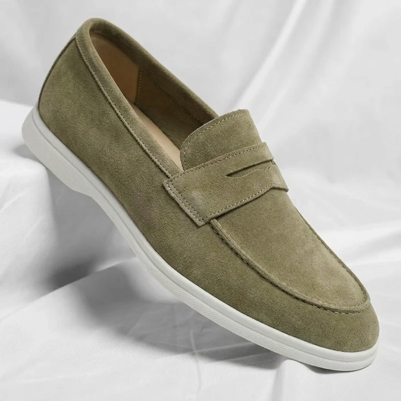Mocassins penny classiques tige unie bride penny semelle plate homme – Belle-Île
