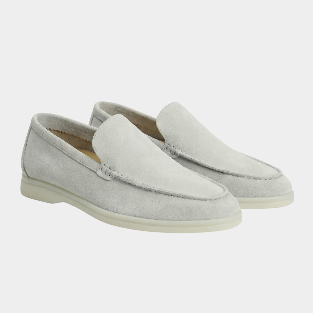 Mocassins souples à enfiler tige unie surpiqûres apparentes homme – Cancale