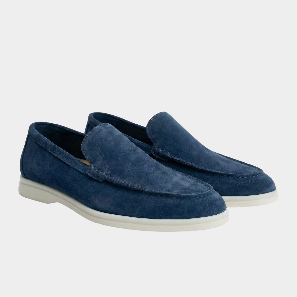 Mocassins souples à enfiler tige unie surpiqûres apparentes homme – Cancale